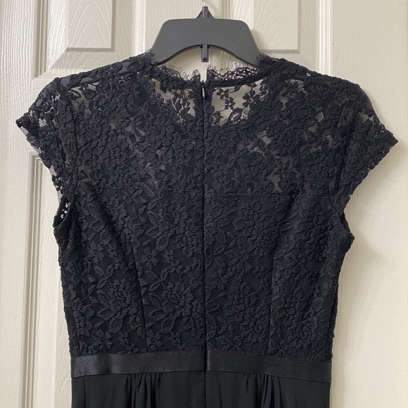 •NWT•Miusol Lace/Ruffle Black Dress - Picture 10 of 15